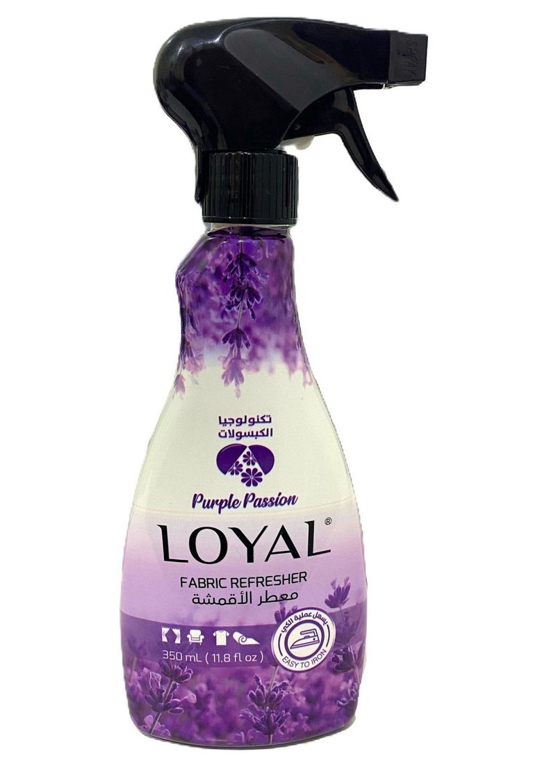 loyal Purple Passion Fabric Refresher Easy To Iron Odor Neutralizing 350 ML - Image 1
